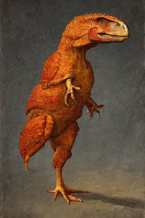 T Rex Chicken Renaissance Stable Diffusion Openart