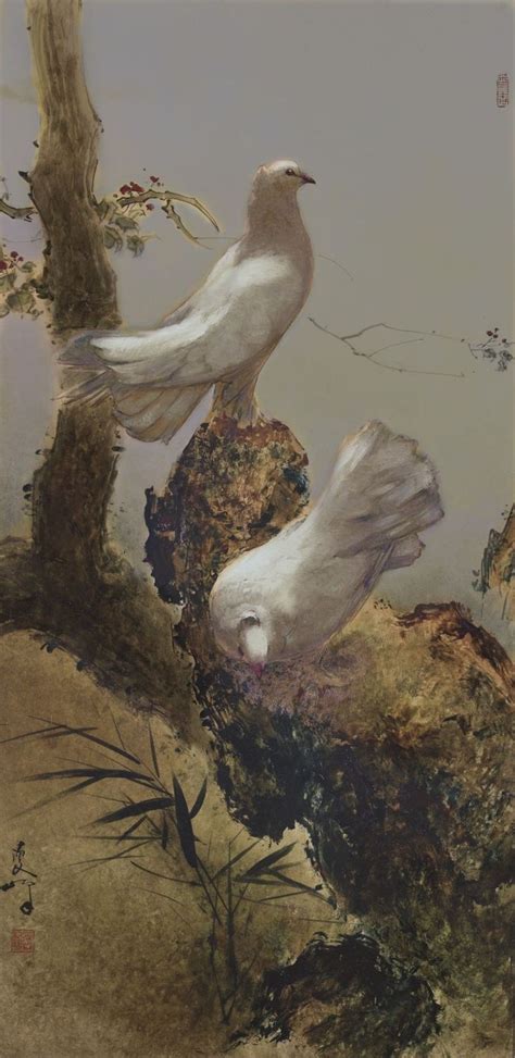 Pin By Ginnell Consulting On Doves Fine Art Painting Oil Asian Art