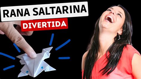 Papiroflexia Rana Saltarina Cómo hacer una rana saltarina de papel