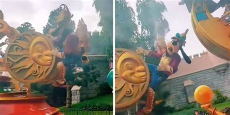 VIDEO: Disney Park Character Takes Dangerous Fall - Inside the Magic