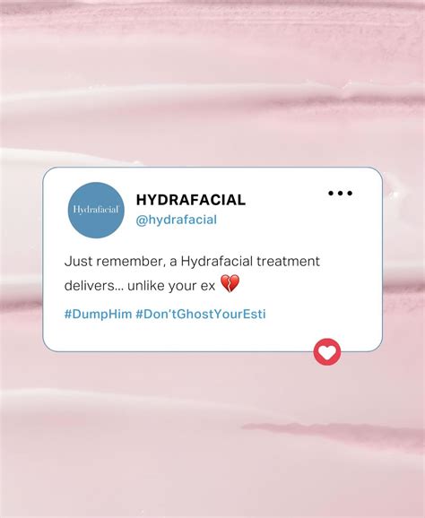 You can always count on Hydrafacial to have your back- unlike that one