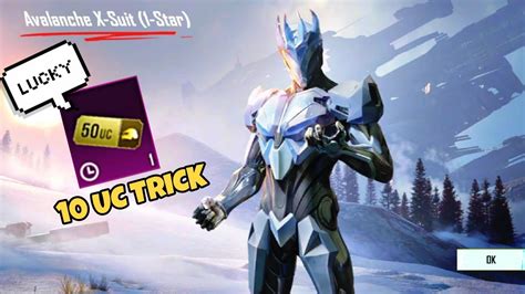 I GOT AVALANCHE X SUIT CREAT OPENING 10 UC TRICK YouTube