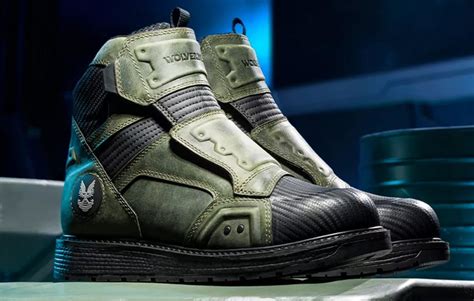 Wolverine and 343 Industries reveal £170 'Halo' boots