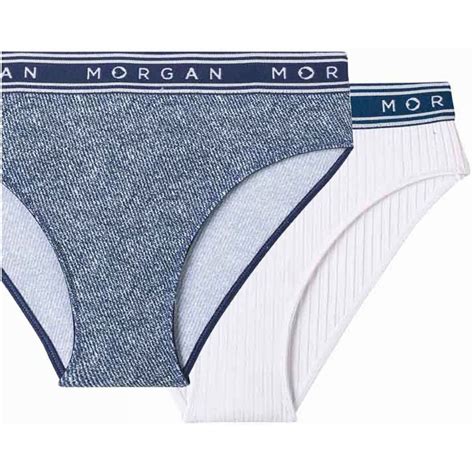 Morgan Lot De 2 Slips Jean Blanc Jess Bleu Sous Vêtements Culottes And Slips Enfant 10 00