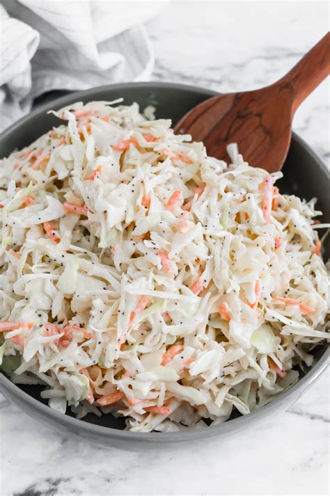 Creamy Coleslaw Megs Everyday Indulgence