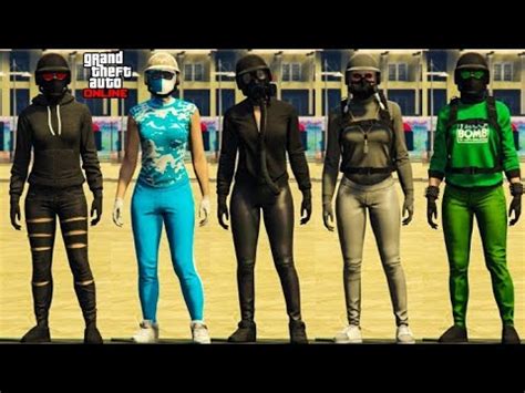 Gta Online Pack De Trajes Feminino Tryhard Feito Na Sess O Very