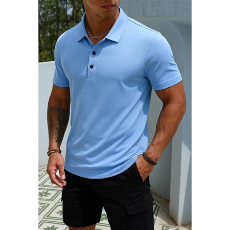 Camisa Polo Masculina Qualidade - Camisa Polo Premium Masculina Importada Alta Qualidade Respiravel ...