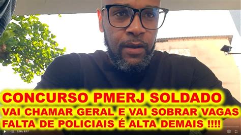 Concurso Pmerj Soldado Pmrj Tem D Ficit Alto De Policiais