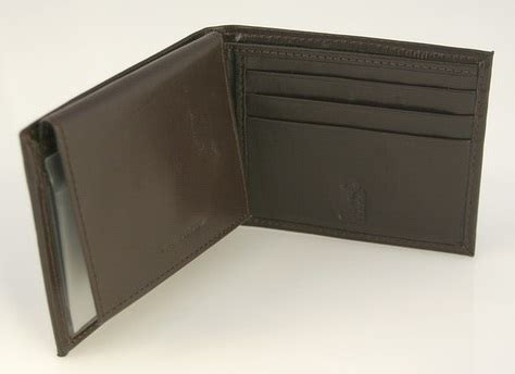 Guess Men Leather Wallet Dark Brown - Azurebagz