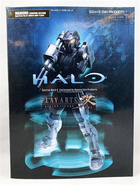 Halo Spartan Mark V Play Arts Kai Action Figure Square Enix