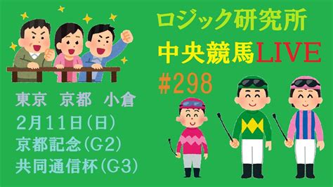 【中央競馬ライブ】2月11日（日）素直が1番 ロジック嘘つかない 京都記念 共同通信杯 チャンネル登録をお願いします Youtube