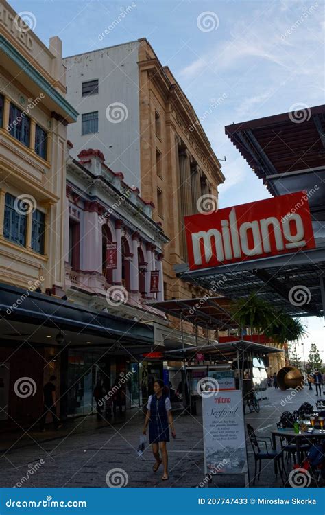 Queen Street Mall, Brisbane, 2016 Editorial Stock Photo - Image of ...