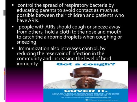 Acute Respiratory Infection Control And Prevention