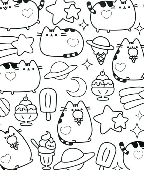 Discover The Adorable World Free Printable Kawaii Coloring Pages For