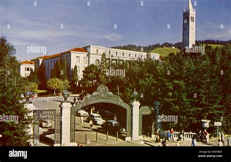 Sather Gate. U.C. Berkeley. 1965 Stock Photo - Alamy