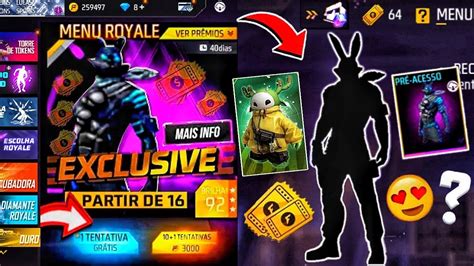 Vazou Pr Ximo Ouro Royale Do Free Fire Nova Atualiza O Chegando