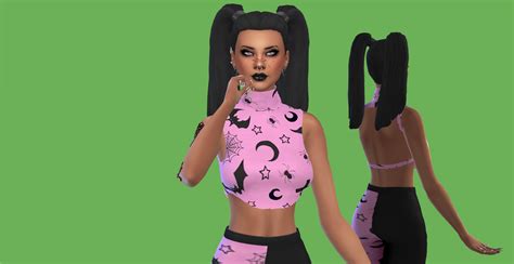 Fatalrosecreations Chunky Ponytails Screenshots The Sims Create A