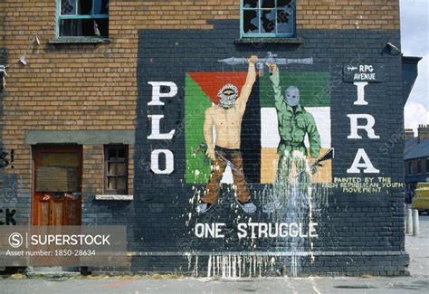 Society Politics Nationalist Murals Plo Ira Irish Republican Mural