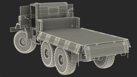 M939 Military Cargo Truck Light Rigged 3D Model $179 - .max - Free3D