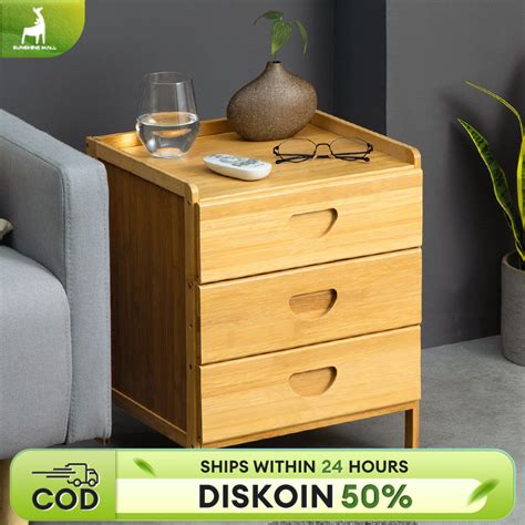 Jual Meja Nakas Minimalis Lemari Nakas Serbaguna Bedside Table Meja