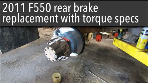 F F Rear Brake Replacement With Torque Specs Youtube