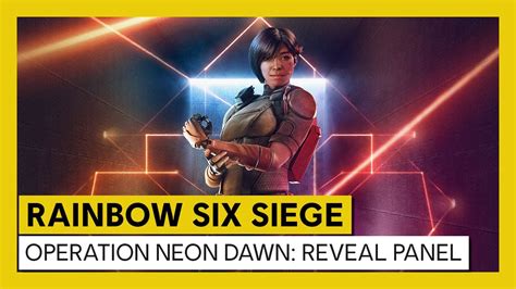 Tom Clancys Rainbow Six Siege Operation Neon Dawn Reveal Panel