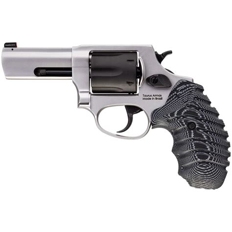 Taurus 856 38 Special 3 6rd SS Black Accent N S VZ Grip CA Compliant