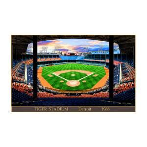 Tiger Stadium Digital Art By Gary Grigsby Pixels