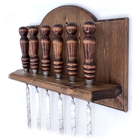 Подставка для шампуров Лучезар на 6 перс. купить по выгодной цене в ...