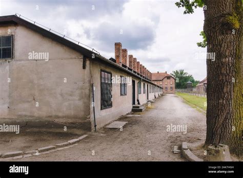 Auschwitz Memorial Prison Camp Stock Photo - Alamy