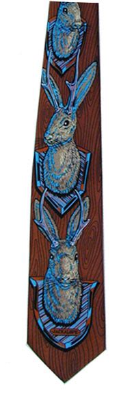 Jackalope Tie