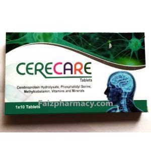 Cerecare Cerebropritein Tablets 10s Faiz Pharmacy Mombasa Kenya