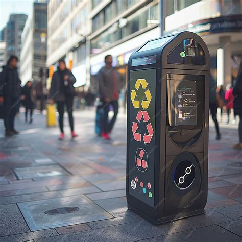 Smart Recycling Bin with AR Interface Innovative Waste Management