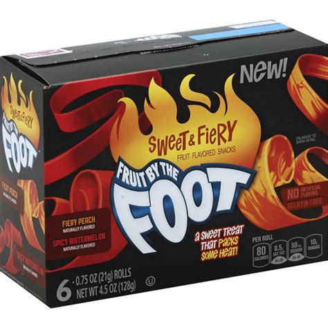 Fruit by the Foot Fruit Flavored Snacks, Sweet & Fiery | Fruit Snacks ...