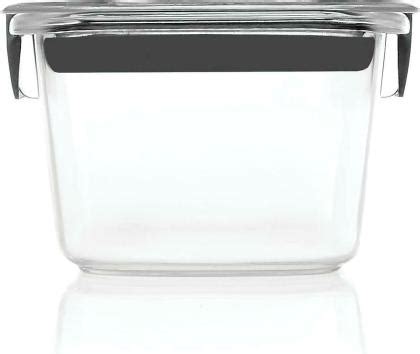 TEX RO Airtight Black Polyethylene Terephthalate Storage Container 1100