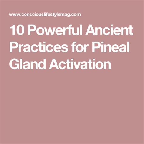 Powerful Ancient Practices For Pineal Gland Activation Reiki