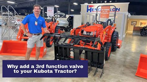 3rd Function Valve Addition To Your Kubota Tractor Youtube