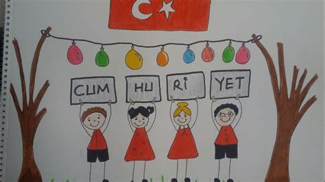 Ekim Cumhuriyet Bayram Izimi Cumhuriyet Bayram I In Resim Izimi