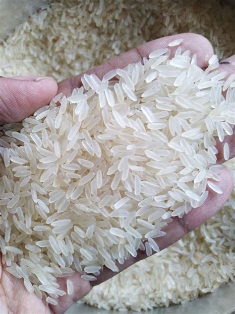 White Indian Long Grain Parboiled Rice Broken Packaging Size Kg