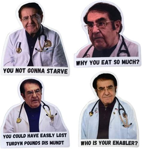 YJ Premiums Dr. Younan Meme Refrigerator Magnets (4 Count) - Walmart.com