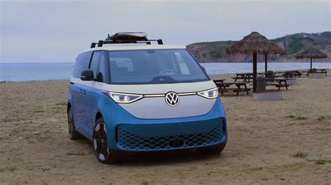 Elektrischer VW Bus für Nordamerika und Europa Weltpremiere des VW ID