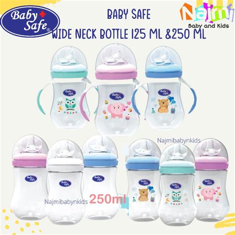 Jual WN001 WN002 WN04 WN05 WN06 WN30 Baby Safe Wide Neck Milk Bottle