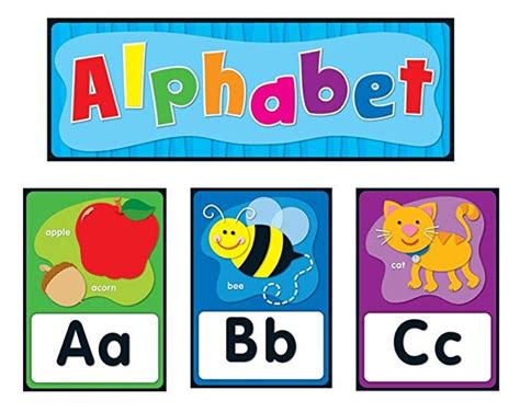 Carson Dellosa Alphabet Bulletin Board Set 119004