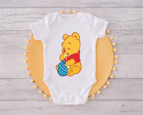 Winnie the Pooh Outfit Winnie the Pooh Baby Bodysuit Baby - Etsy