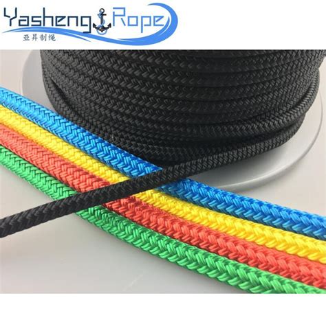 Mixed Polypropylene Polyamide Double Braided Multi Strand Mooring Rope