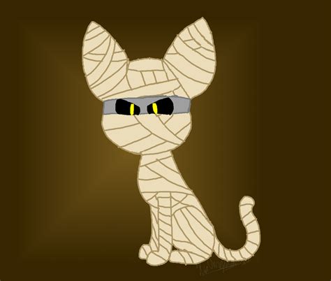 Mummy cat by Niaarts459 on DeviantArt