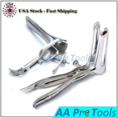 Pcs Stainless Steel Anal Speculum Vaginal Speculum Set Medical