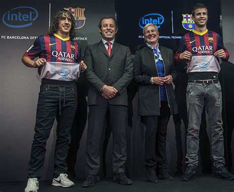 Intel puts its logo inside FC Barcelona's shirt - The Verge