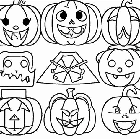 10 Desenhos Assustadores De Halloween Para Imprimir E Colorir