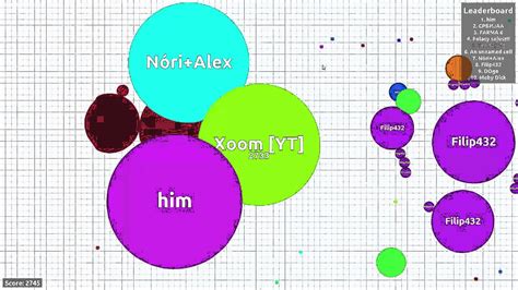 Agar Io Ffa Pro Gameplay Xoom Youtube